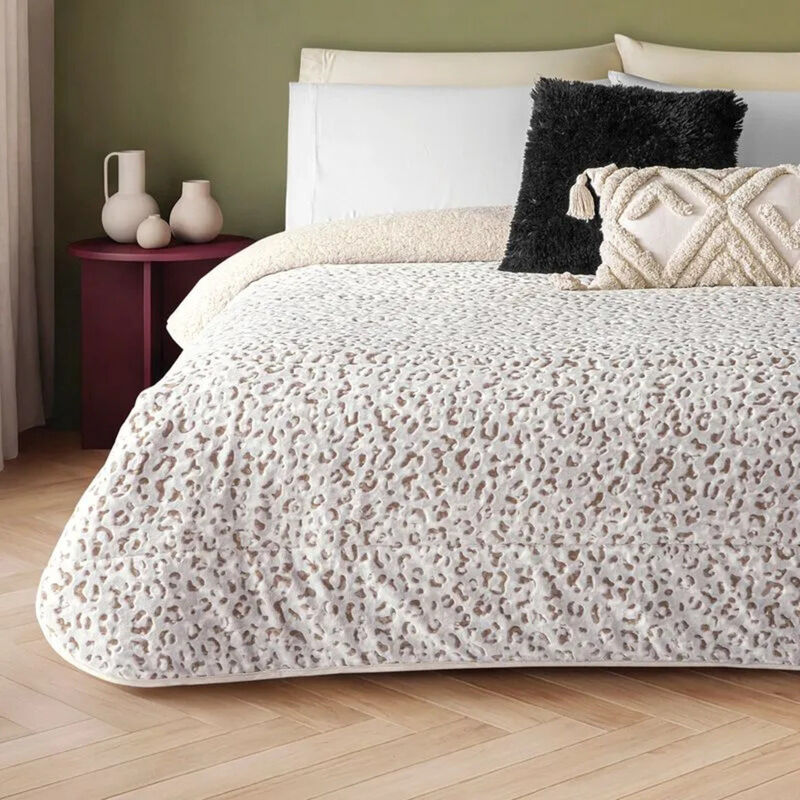 Cobertor Ultramink Pachicalientito Leopardo Mat... image number null