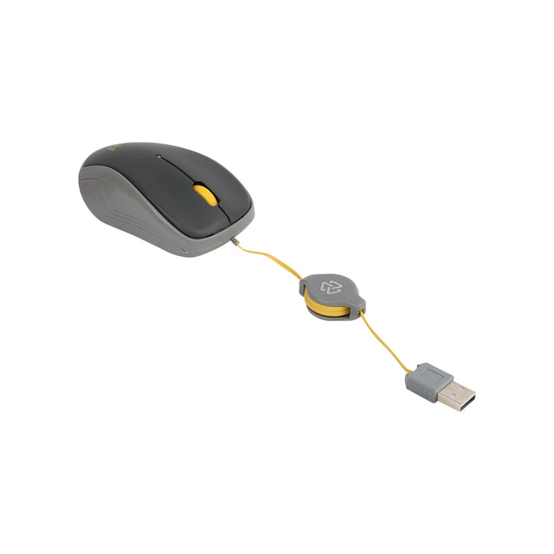 Stf Mouse Al&aacute;mbrico Viva Retr&aacute;ctil Negro image number null