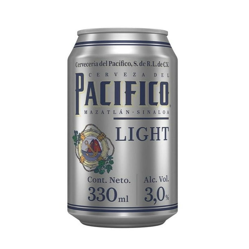 Pacifico Light Lata 330ml image number null