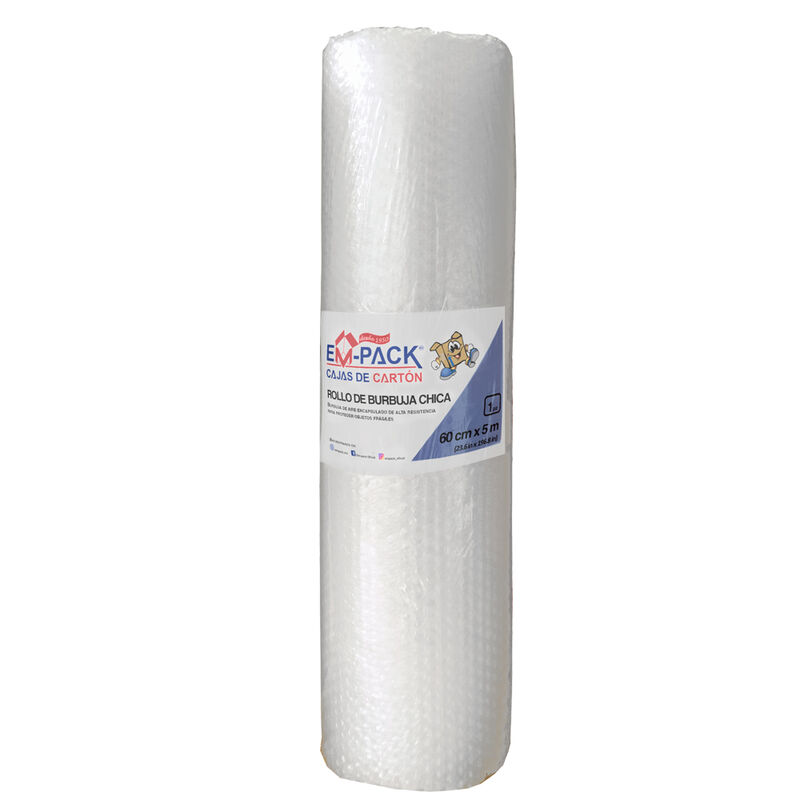 Rollo de Burbuja Chica de 60 cm Ancho y 5 m de ... image number null