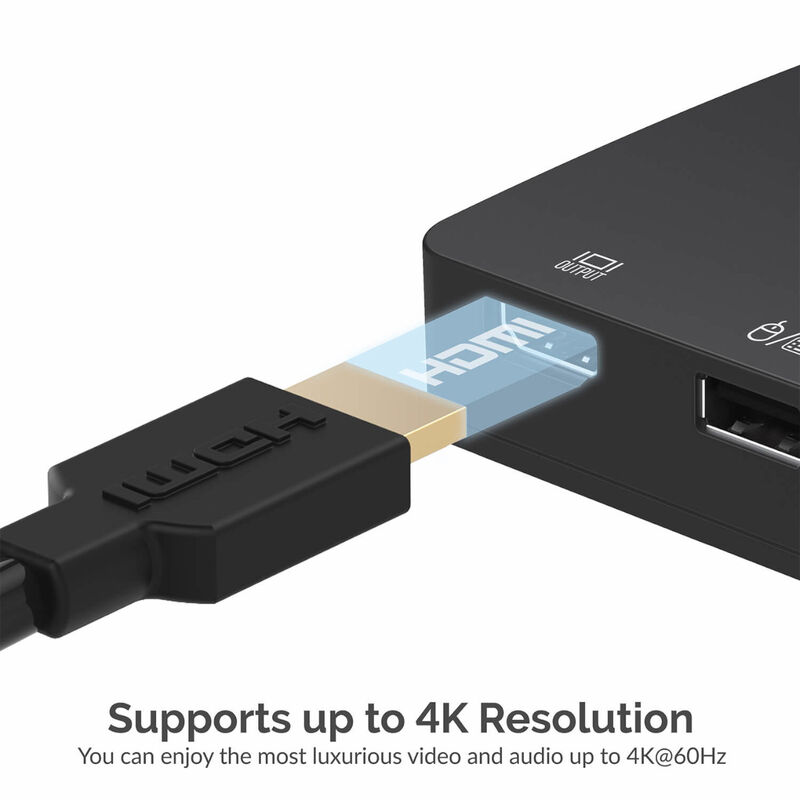 Conmutador KVM SABRENT USB-KCPD USB Tipo C de 2... image number null