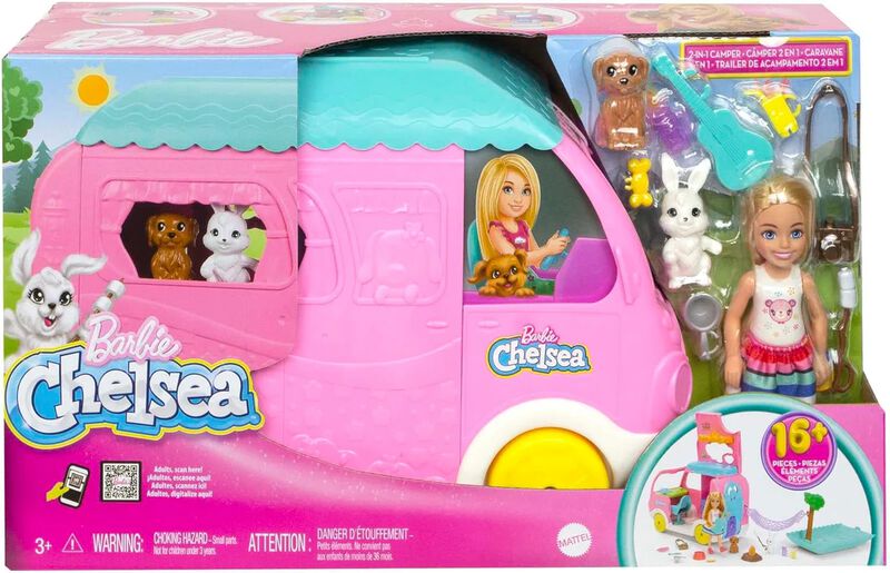 Barbie Chelsea Nuevo Camper HNH90 image number null