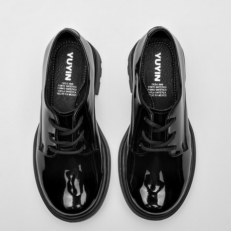 Yuyin Zapatos para mujer negro charol image number null