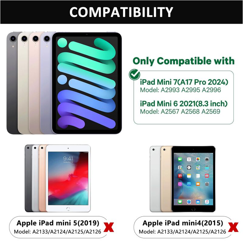 Funda De Teclado Fuwang Touchpad Para Ipad Mini... image number null
