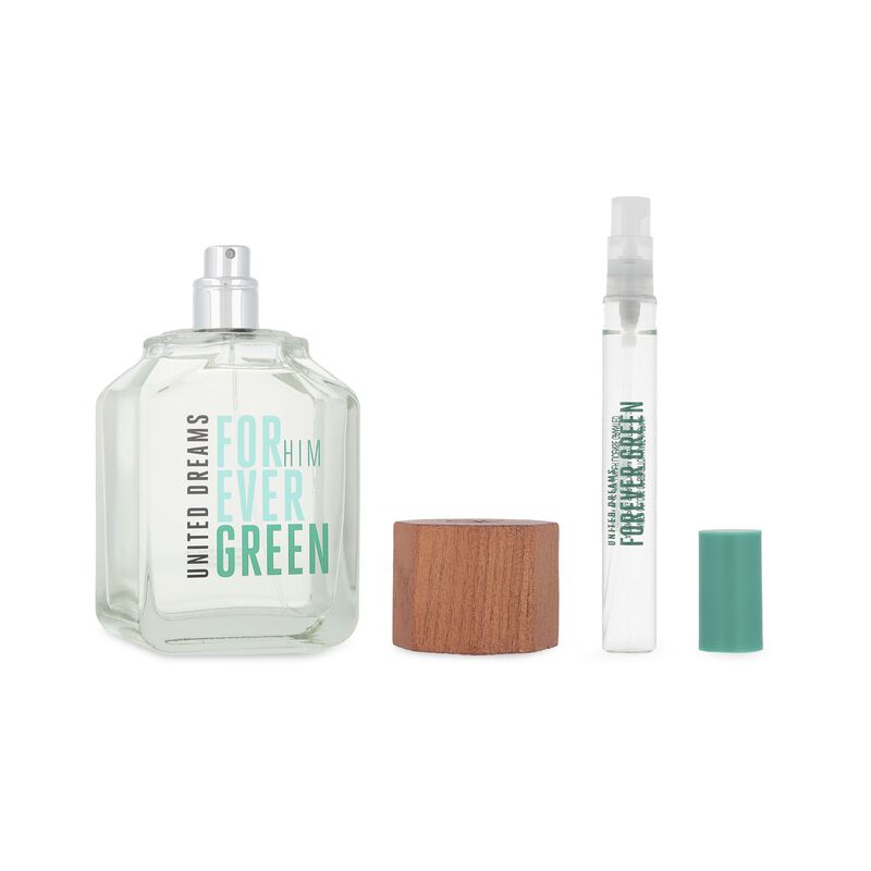 Set Benetton United Dreams Forever Green 2pzs F... image number null