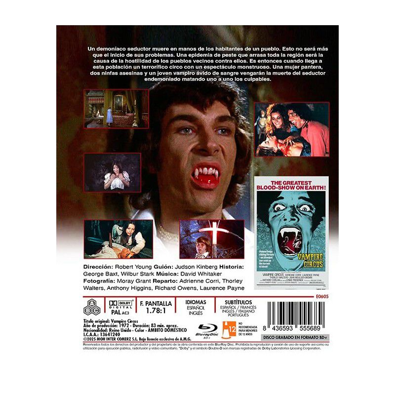 El Circo De Los Vampiros [blu-ray R] (1972) Vam... image number null
