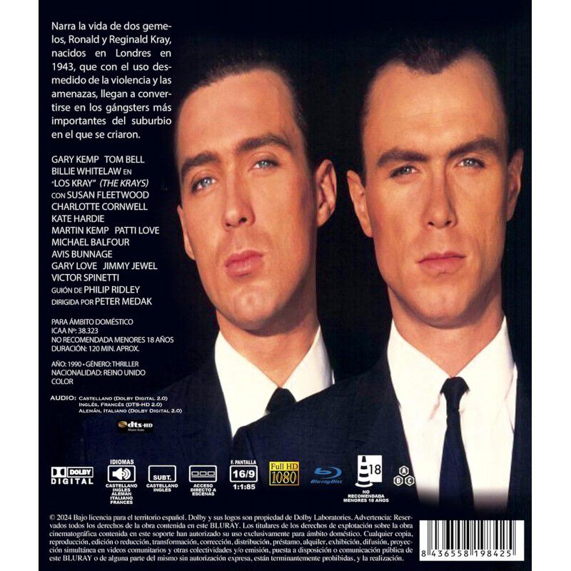 Los Kray [blu-ray] (1990) image number null