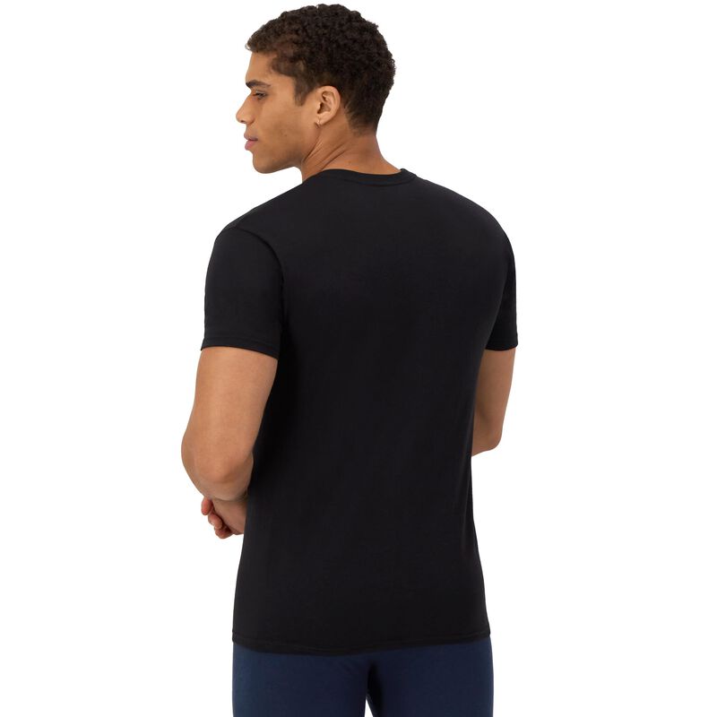 Camiseta Hanes Freshiq 4 Unidades Negro Talla M image number null