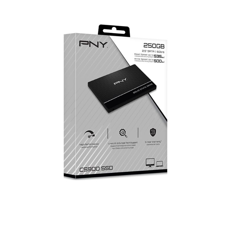 Disco Duro Pny Cs900 250gb Sata Color Negro image number null