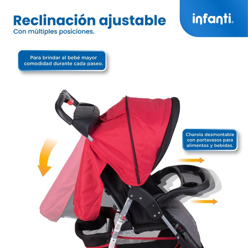 Carriola Travel System Lenni Roja Hasta 15 kg C... image number null