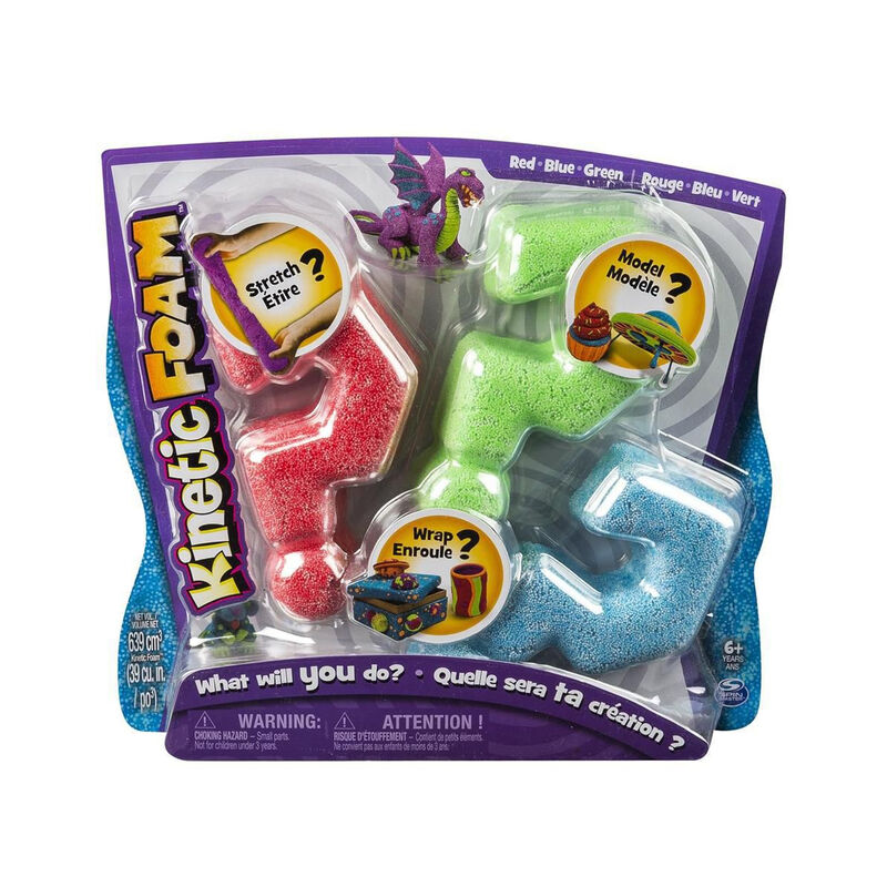 Kinetic Foam Espuma Cinética 3 Piezas Spin Mast... image number null