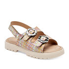 Celex sandalia para ni&ntilde;a rosa multicolor cod 140313-D