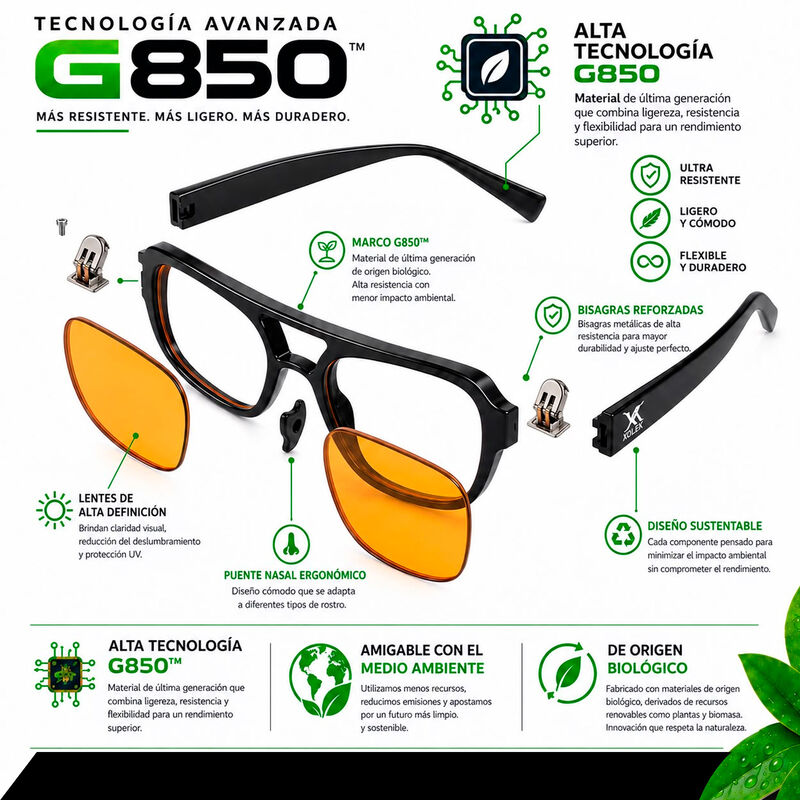 Lentes De Sol Xolek 159 Moda Aviador Unisex Uv ... image number null
