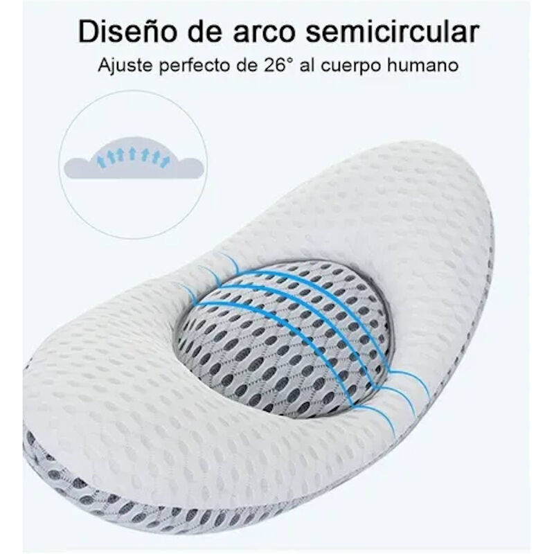 Cojín Almohada Lumbar Ortopédico 2 Piezas image number null