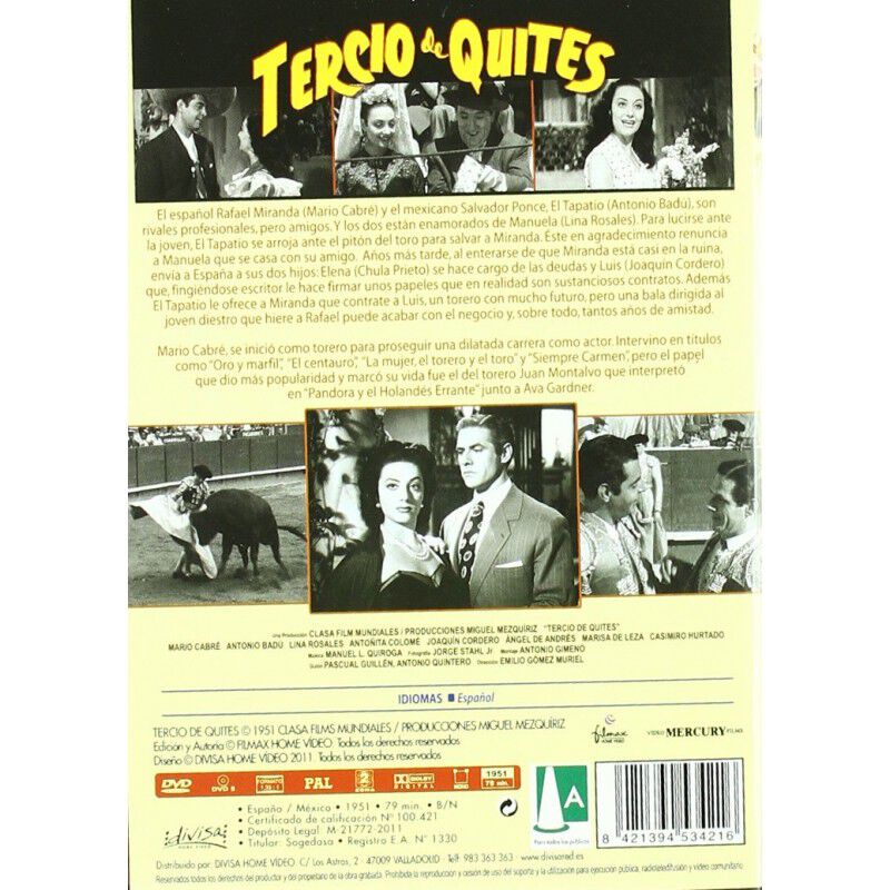 Tercio de quites [DVD] image number null
