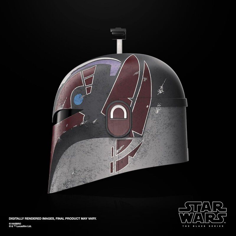 Casco Electr&oacute;nico Sabine Wren The Black Series ... image number null
