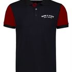Bark and Hide Playera Polo Para Hombre Manga Corta Bicolor Vinil 3D Talla Mediana