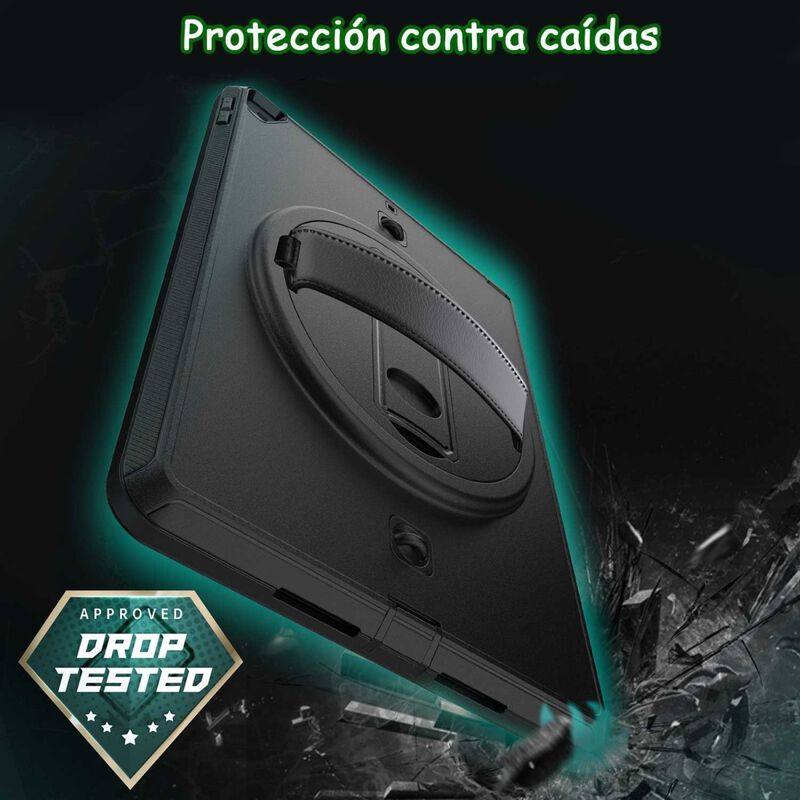 Funda Tekku Handstrap Para Ipad Pro 12.9 Negra ... image number null