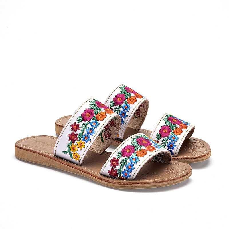 Mora Tierra sandalia artesanal piel para mujer ... image number null