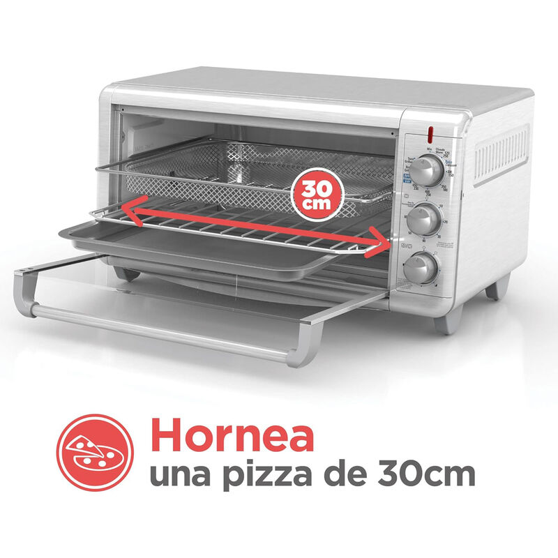 Horno con Freidora B+D 8 Rebanadas extra ancho ... image number null