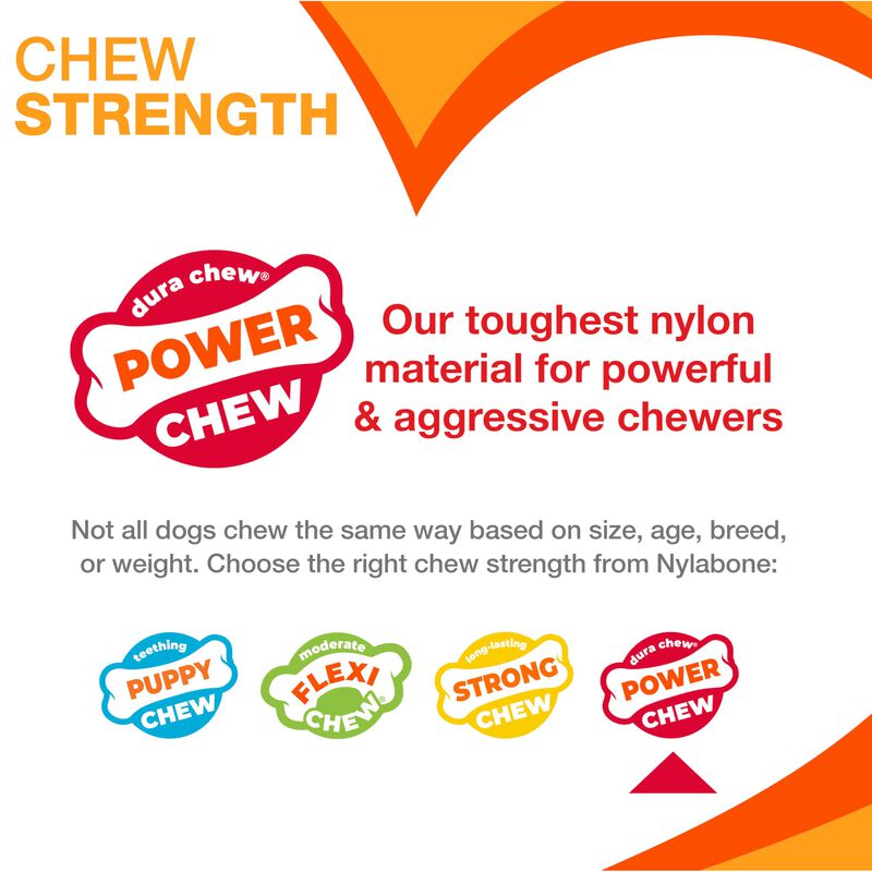 Nylabone Power Chew Monster Bone Juguete Mastic... image number null