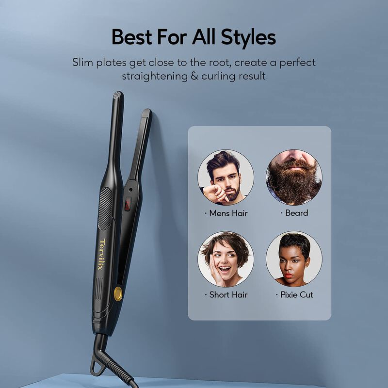 L&aacute;piz Flat Iron Terviiix Para Bordes Y Cabello ... image number null
