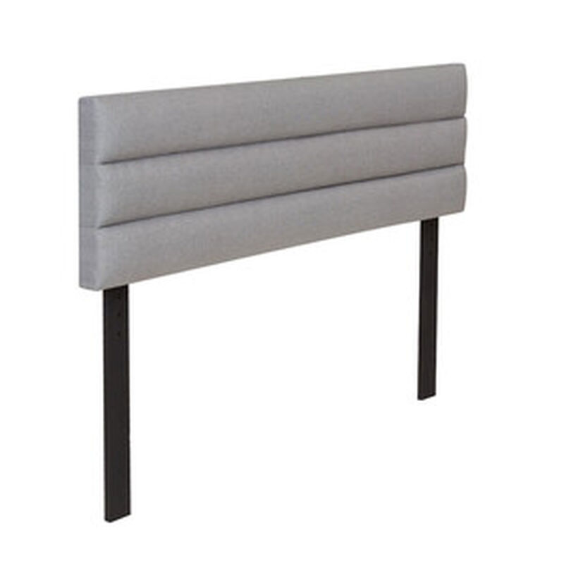 Cabecera Queen Size Dicasa Logan Quantum Gris image number null