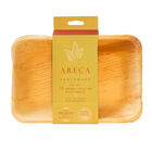 Plato Biodegradable De Palma Areca Rectangular 10pz