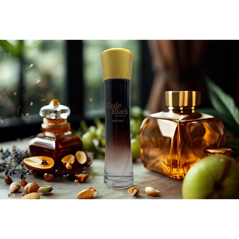 Colonia 9 O'CLOCK Code Black Intense 100ml Eau ... image number null