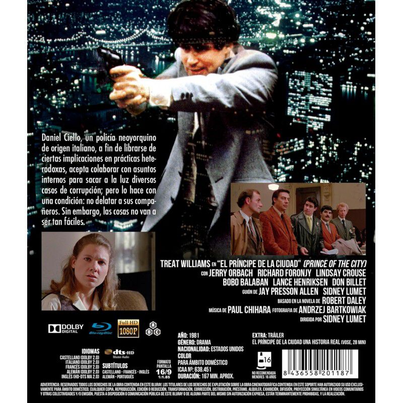 El Pr&iacute;ncipe De La Ciudad [blu-ray] (1981) Princ... image number null