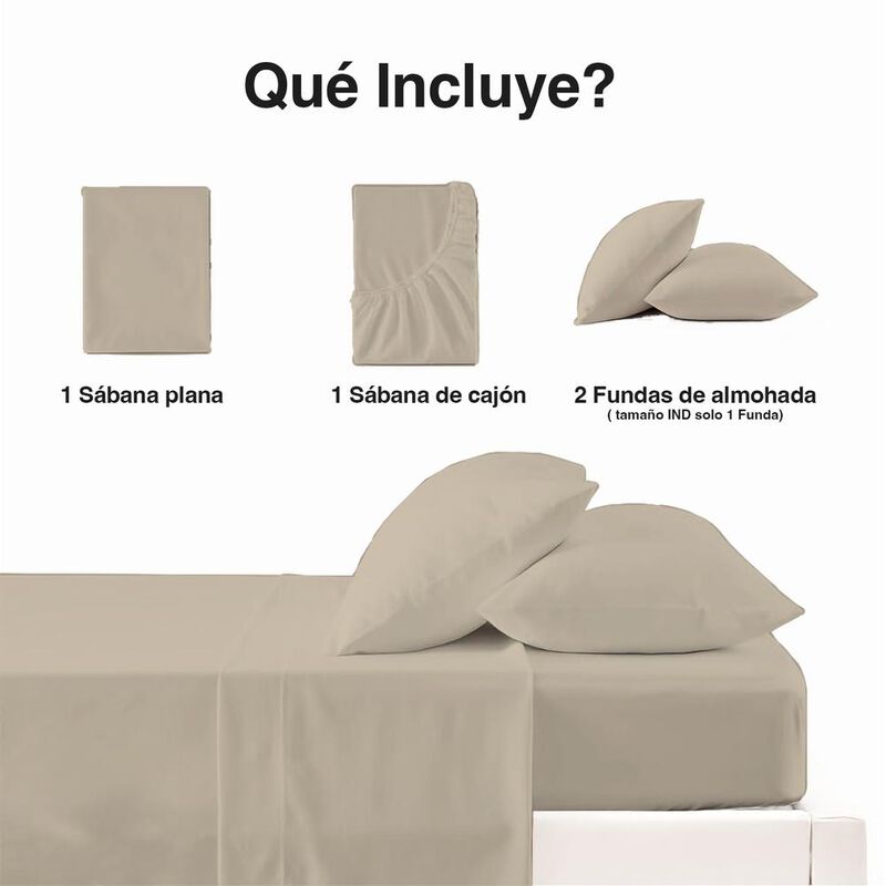 Juego S&aacute;banas King Size Liso Polo One Navy 4pzs... image number null