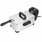 Freidora Aceite 3 L Timer 60 Min Acero Inox Gris Daewoo