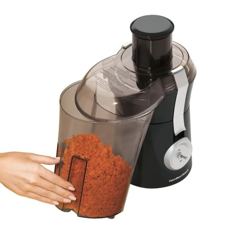 Extractor Jugos 800 W Boca Extra Ancha Negro Ha... image number null
