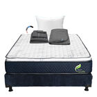 Colch&oacute;n Dicasa Eon Queen Size + Box Dicasa + Almohada Royal + Protector De Colch&oacute;n Lux + Juego De S&aacute;banas Royal