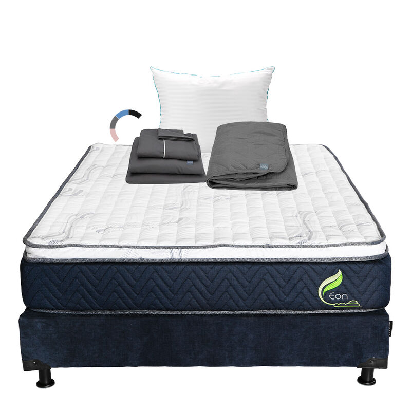 Colch&oacute;n Dicasa Eon Queen Size + Box Dicasa + Al... image number null