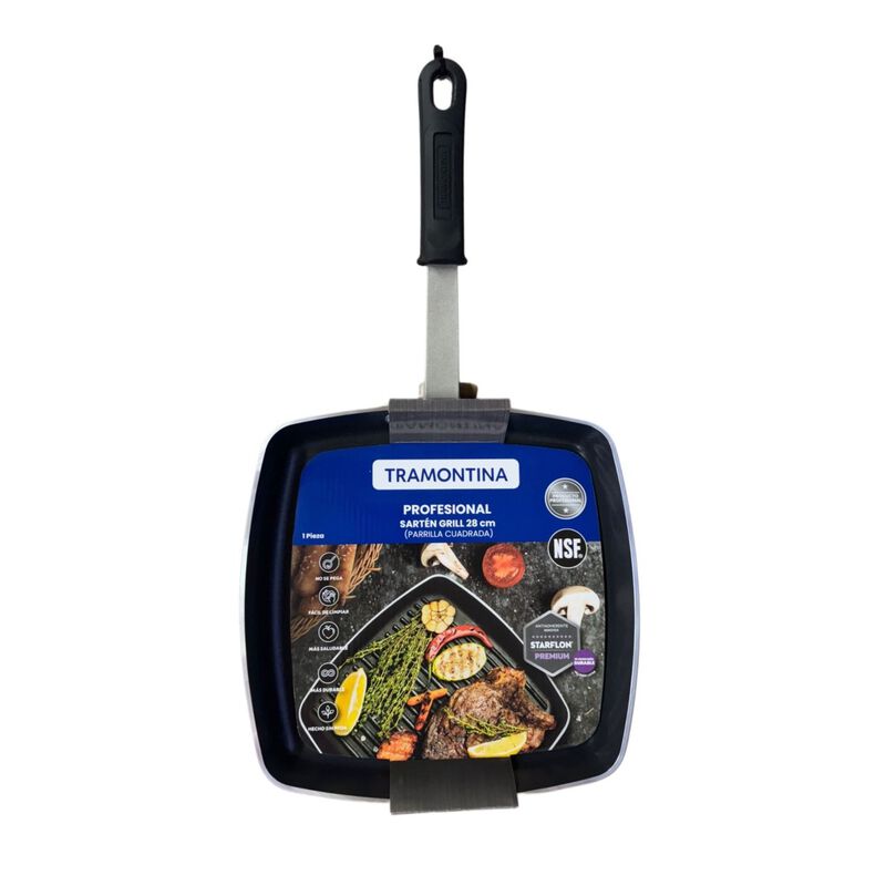 Sart&eacute;n Cuadrado Grill Profesional Tramontina 32... image number null