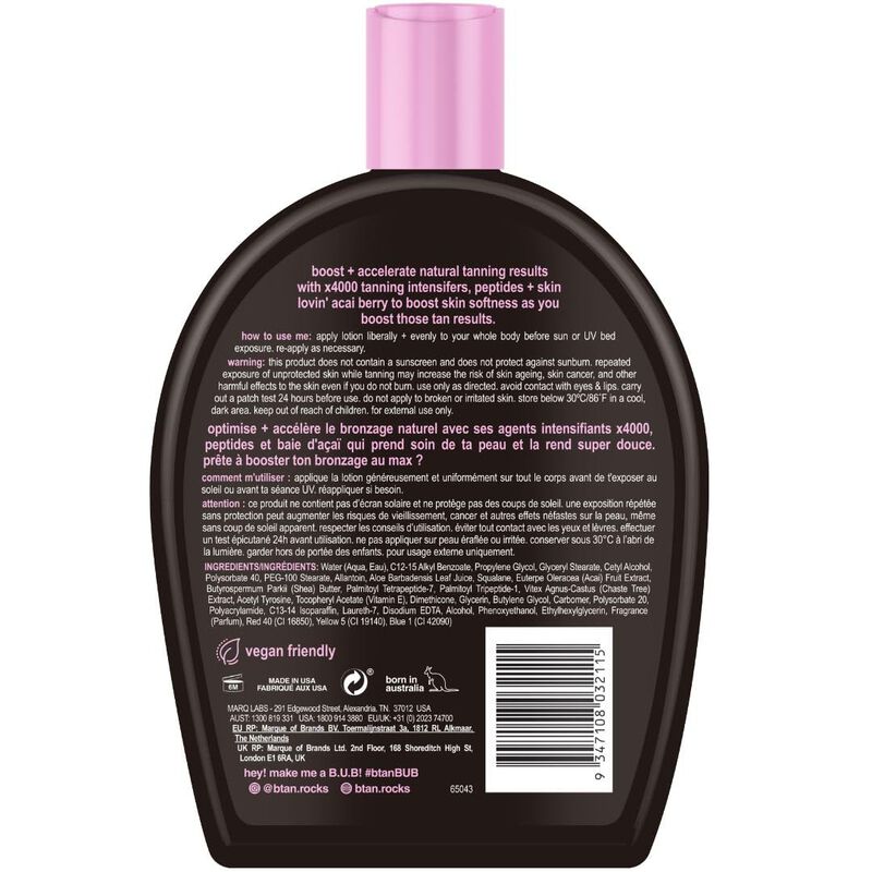 Loci&oacute;n Bronceadora B.tan Uv I Want The Darkest ... image number null