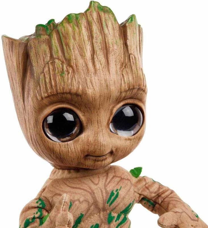 Figura De Peluche Mattel Marvel Groot Groovin' ... image number null