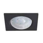 L&aacute;mpara Empotrado En Techo Negro 7w Luz C&aacute;lida Tecnolite