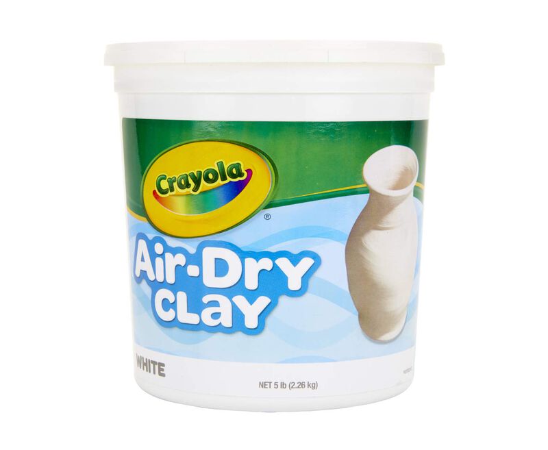 Clay De Modelar Crayola Air Dry Clay, Cubo De 2... image number null