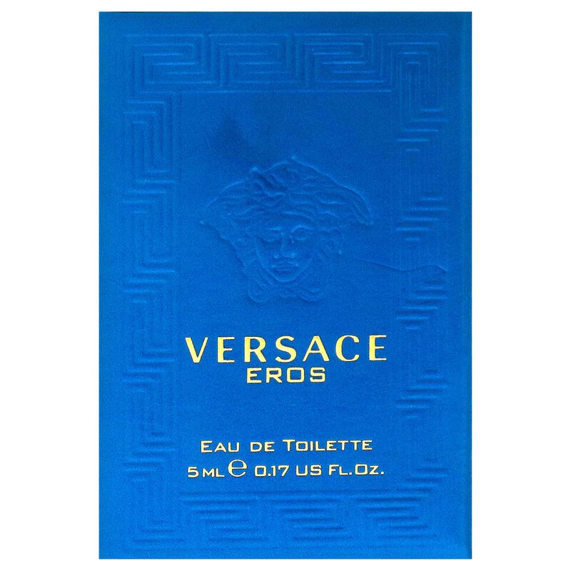 Perfume Versace Eros Edt Cologne De 5 Ml Para H... image number null