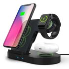 Base de Carga HYPERGEAR inal&aacute;mbrica Qi 3en1 para iPhone reloj y AirPods