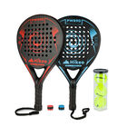Palas de Pádel con Fundas Pelotas y Grips Set de 2 Raquetas y Accesorios, Hikeo, Multicolor, 83660