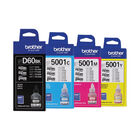 Kit de 4 Tintas Brother: BTD60BK, BT5001Y, BT5001M, BT5001C