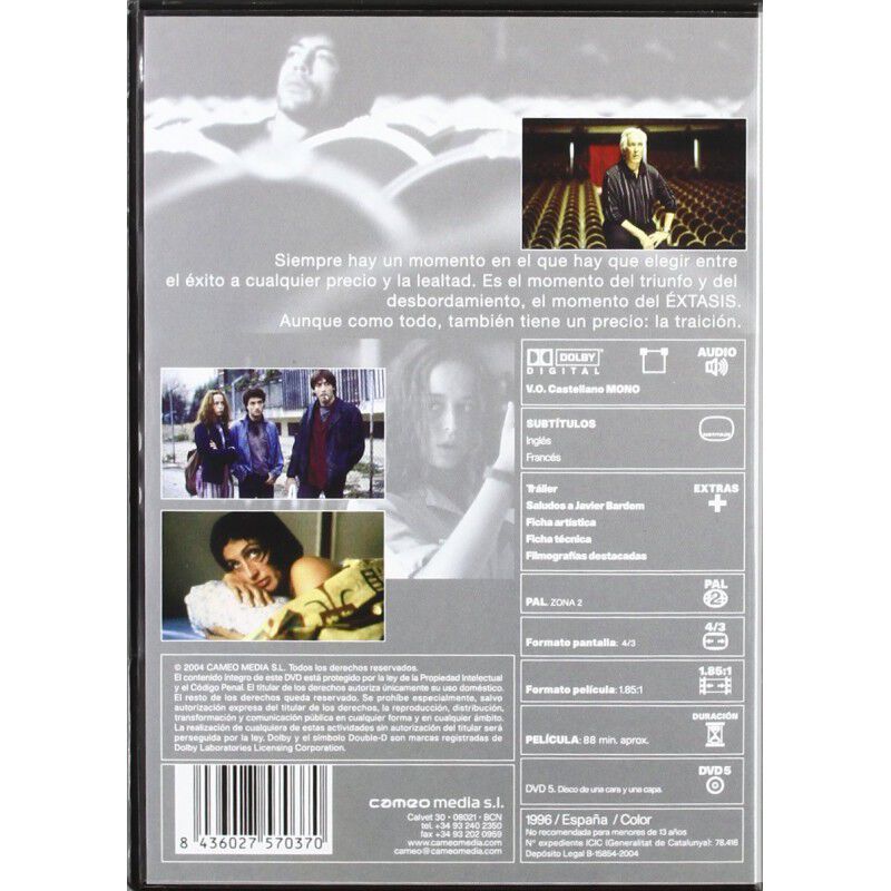 &Eacute;xtasis [DVD] (1995) image number null