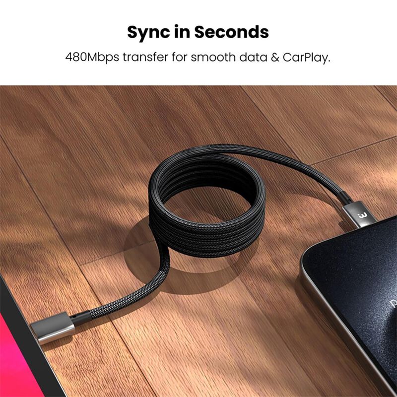 Cable Datos Mybat Rebobinado Magn&eacute;tico Usb-c A ... image number null