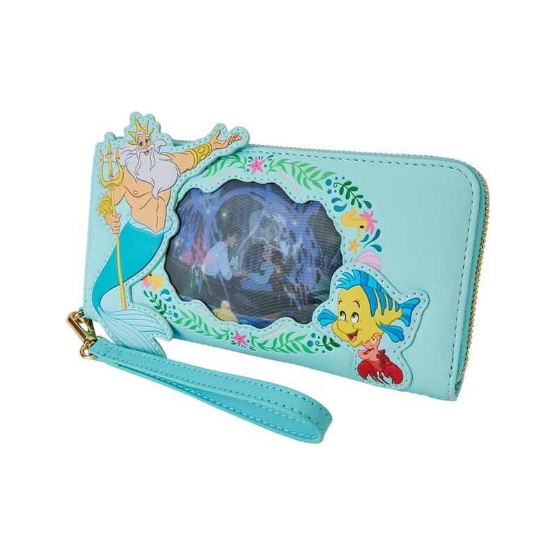 Billetera Loungefly Disney La Sirenita Ariel Pr... image number null
