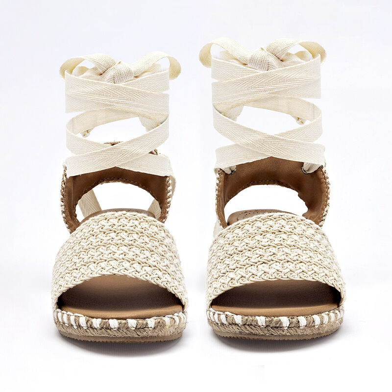 Coshi Coshi alpargata piso para mujer beige cod... image number null