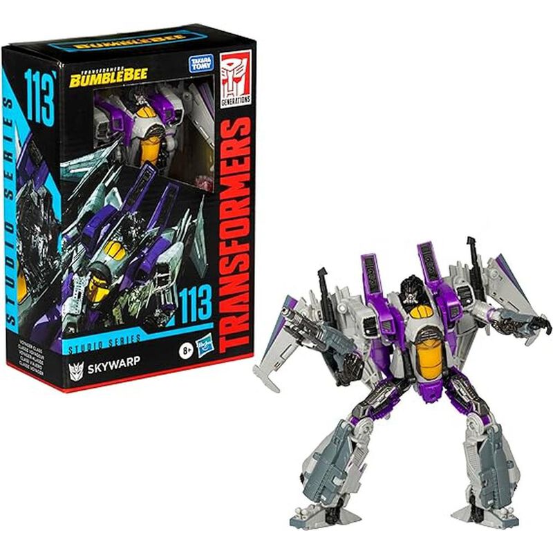 Voyager Bumblebee 113 Skywarp, Transformers Stu... image number null