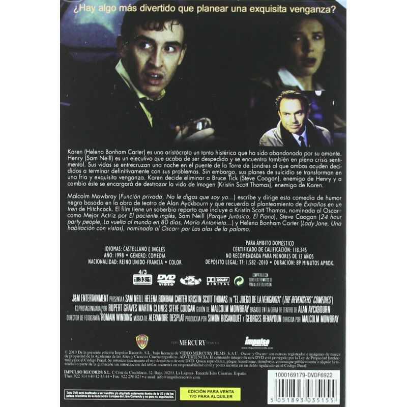 El Juego De La Venganza [dvd] image number null